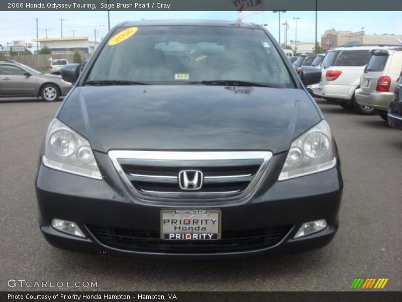 Sage Brush Pearl / Gray 2006 Honda Odyssey Touring