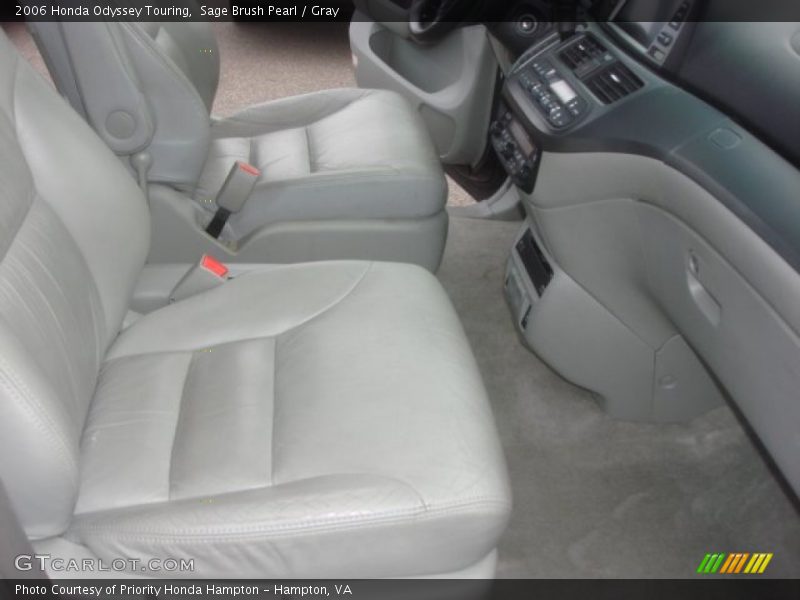 Sage Brush Pearl / Gray 2006 Honda Odyssey Touring