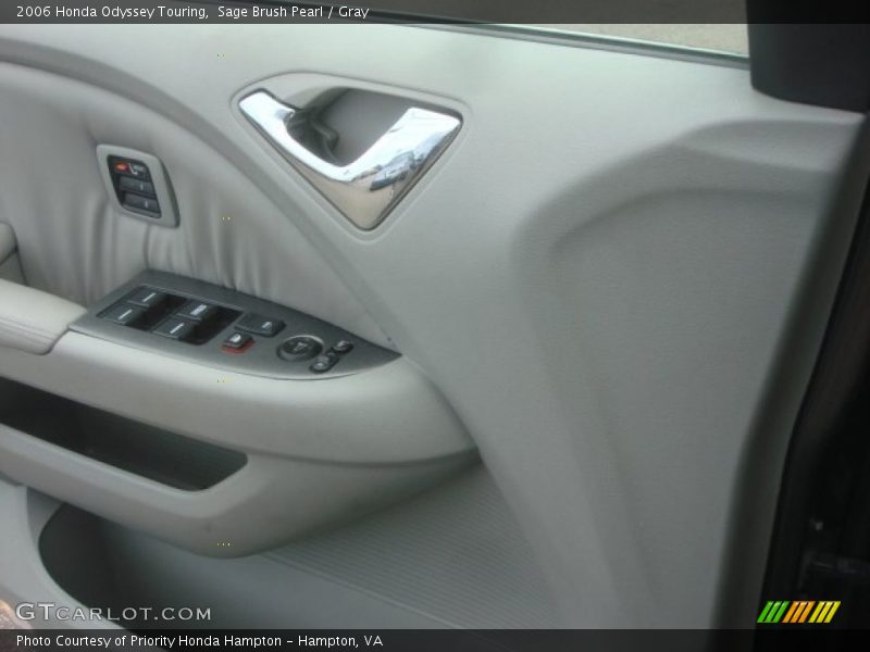 Sage Brush Pearl / Gray 2006 Honda Odyssey Touring