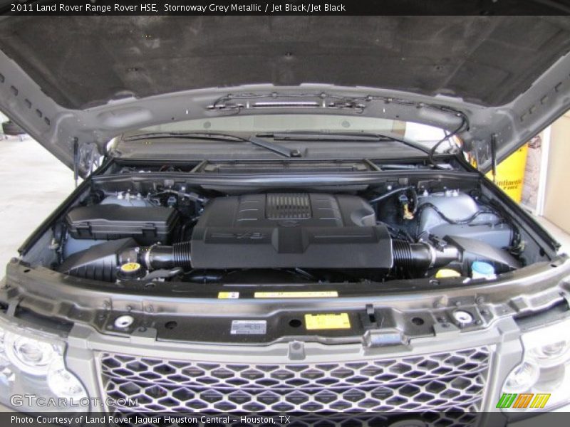 Stornoway Grey Metallic / Jet Black/Jet Black 2011 Land Rover Range Rover HSE