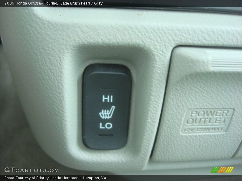 Sage Brush Pearl / Gray 2006 Honda Odyssey Touring