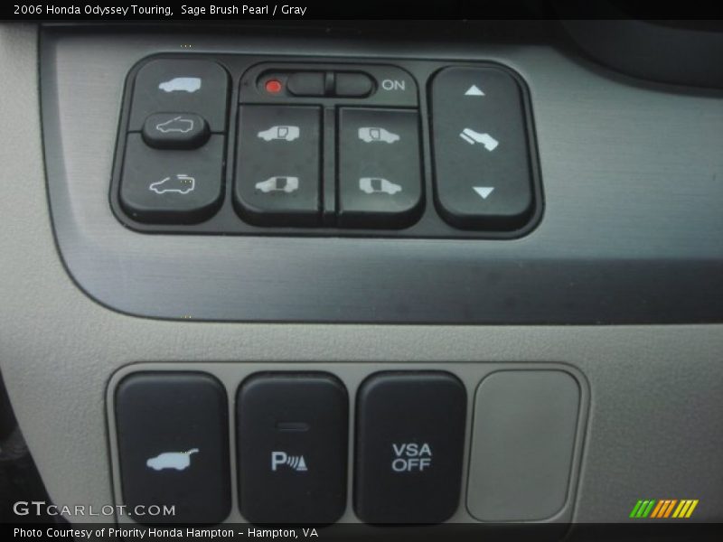 Sage Brush Pearl / Gray 2006 Honda Odyssey Touring
