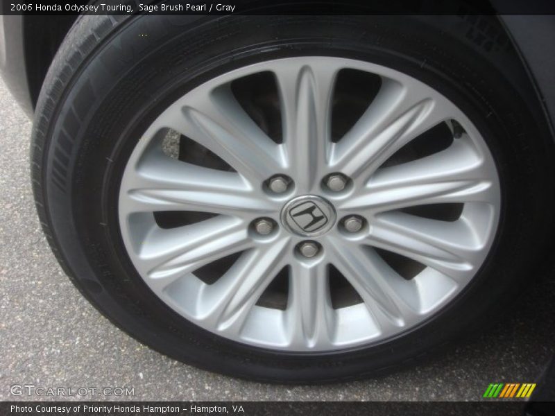 Sage Brush Pearl / Gray 2006 Honda Odyssey Touring