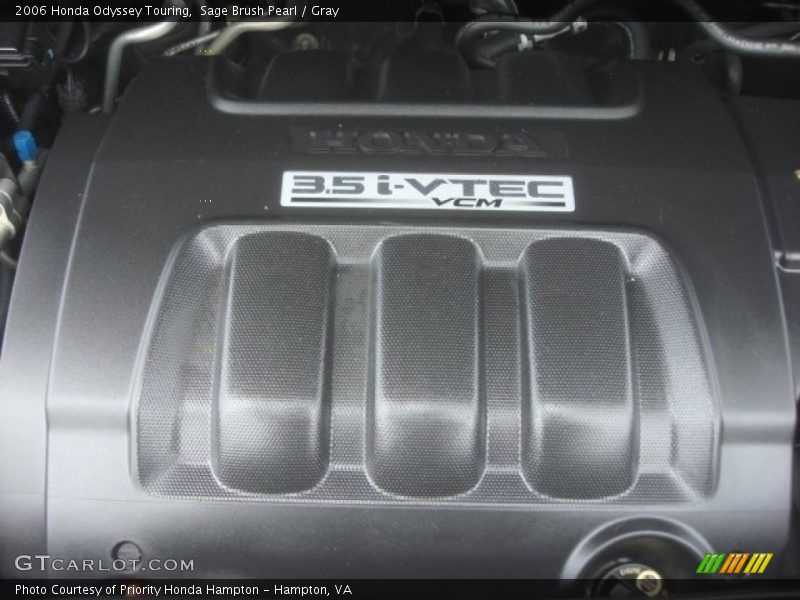 Sage Brush Pearl / Gray 2006 Honda Odyssey Touring