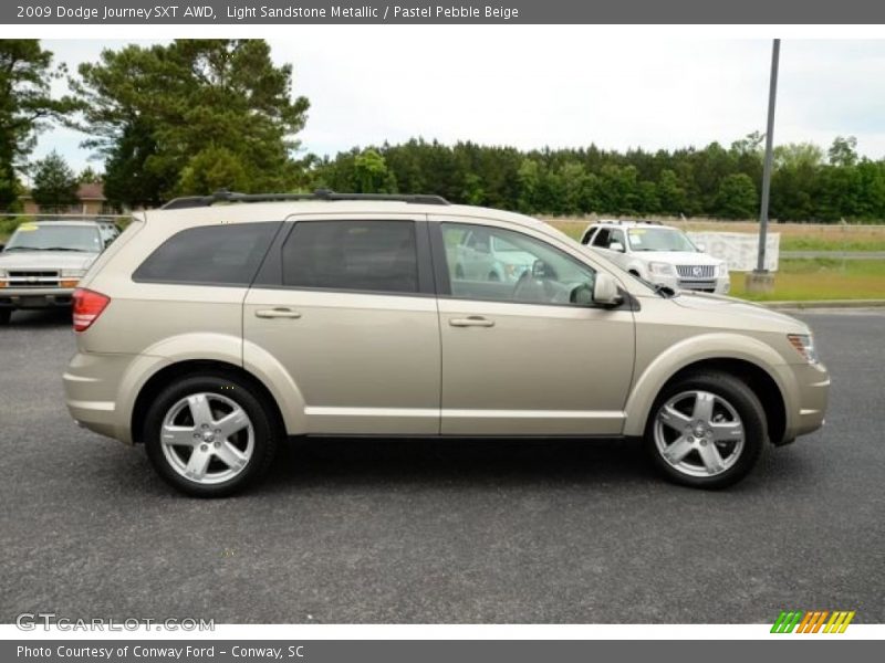 Light Sandstone Metallic / Pastel Pebble Beige 2009 Dodge Journey SXT AWD