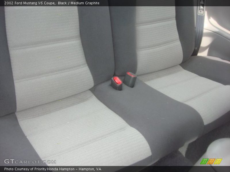 Black / Medium Graphite 2002 Ford Mustang V6 Coupe