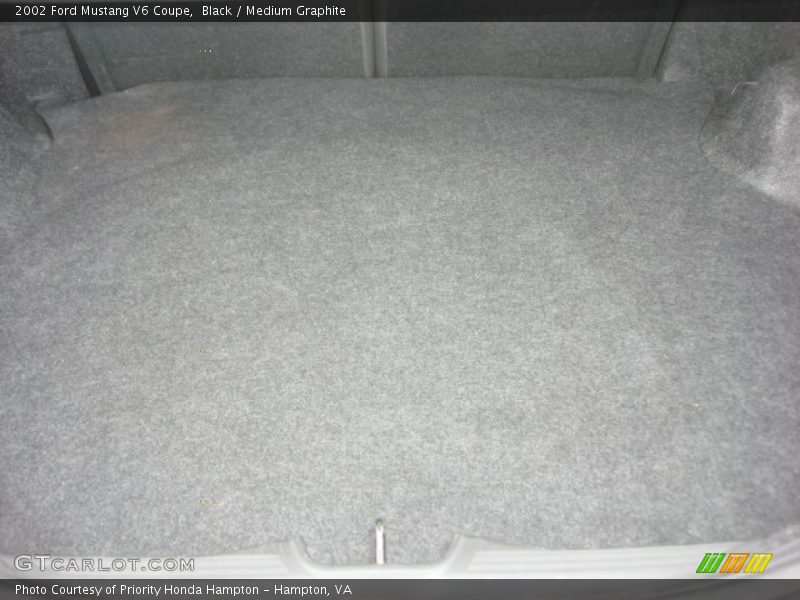Black / Medium Graphite 2002 Ford Mustang V6 Coupe
