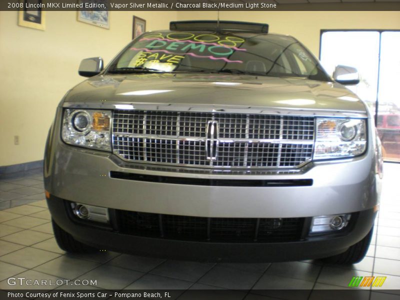 Vapor Silver Metallic / Charcoal Black/Medium Light Stone 2008 Lincoln MKX Limited Edition