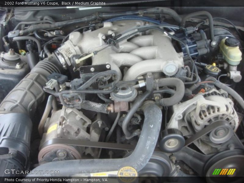  2002 Mustang V6 Coupe Engine - 3.8 Liter OHV 12-Valve V6