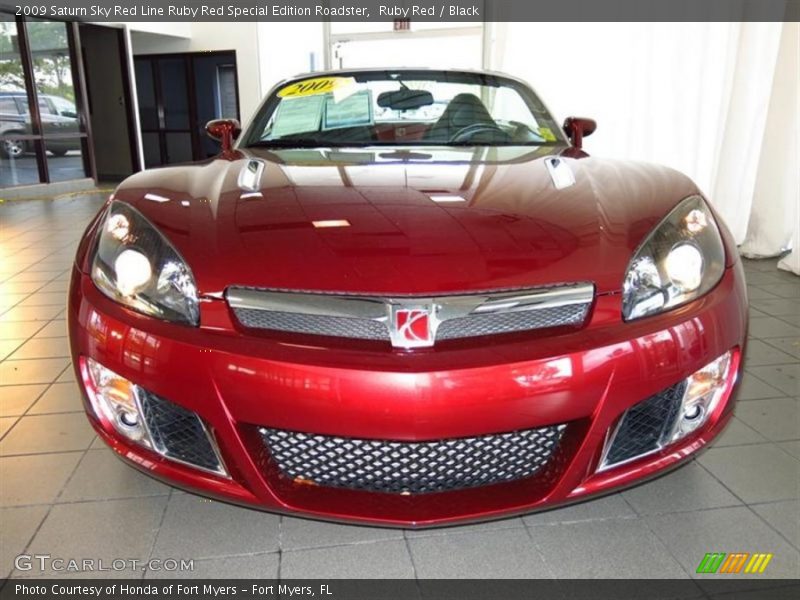 Ruby Red / Black 2009 Saturn Sky Red Line Ruby Red Special Edition Roadster