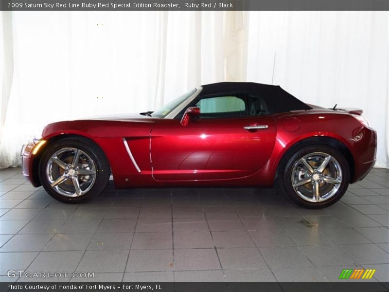 Ruby Red / Black 2009 Saturn Sky Red Line Ruby Red Special Edition Roadster