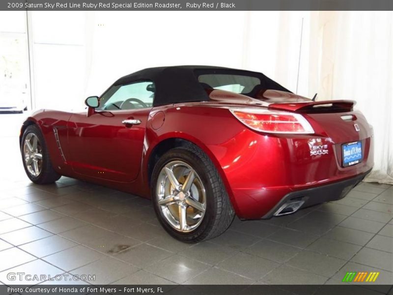 Ruby Red / Black 2009 Saturn Sky Red Line Ruby Red Special Edition Roadster