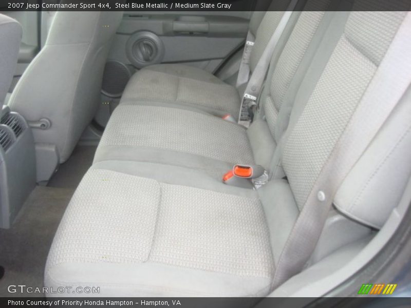 Steel Blue Metallic / Medium Slate Gray 2007 Jeep Commander Sport 4x4