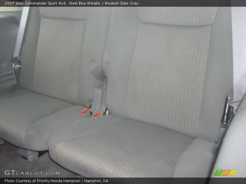 Steel Blue Metallic / Medium Slate Gray 2007 Jeep Commander Sport 4x4