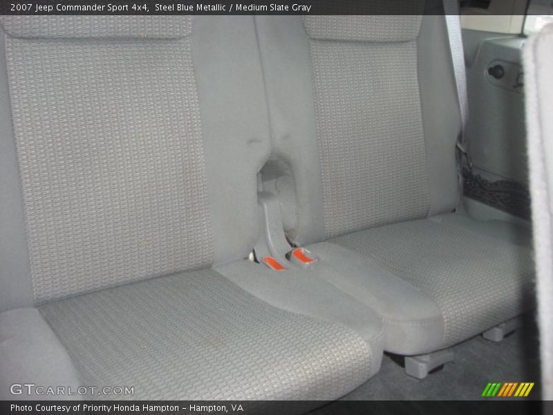 Steel Blue Metallic / Medium Slate Gray 2007 Jeep Commander Sport 4x4