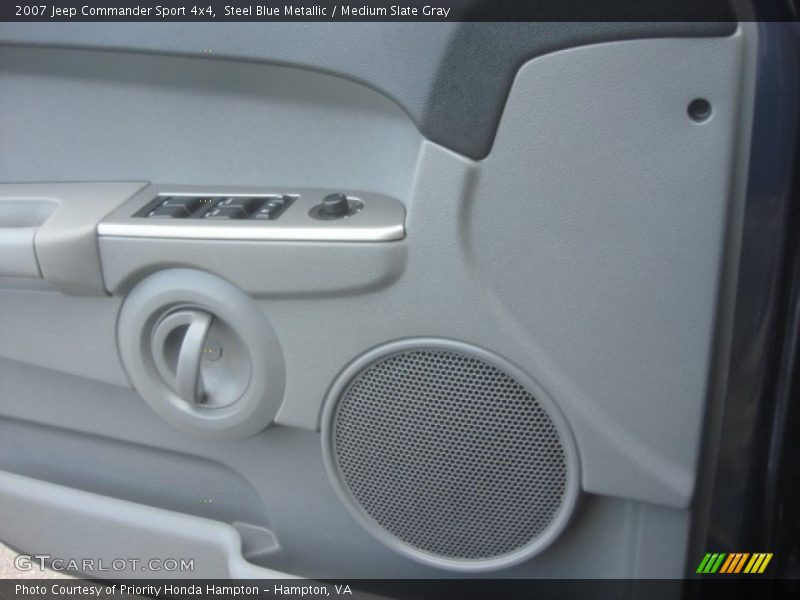 Steel Blue Metallic / Medium Slate Gray 2007 Jeep Commander Sport 4x4