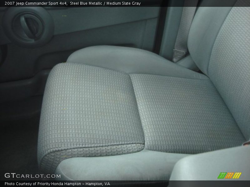Steel Blue Metallic / Medium Slate Gray 2007 Jeep Commander Sport 4x4