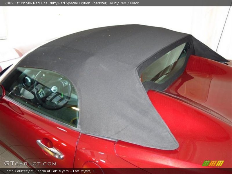 Ruby Red / Black 2009 Saturn Sky Red Line Ruby Red Special Edition Roadster