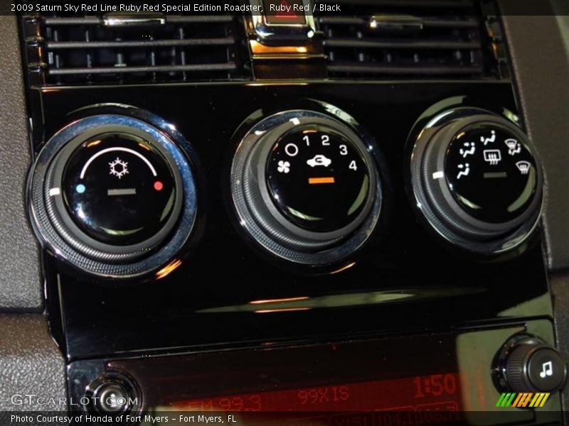 Ruby Red / Black 2009 Saturn Sky Red Line Ruby Red Special Edition Roadster
