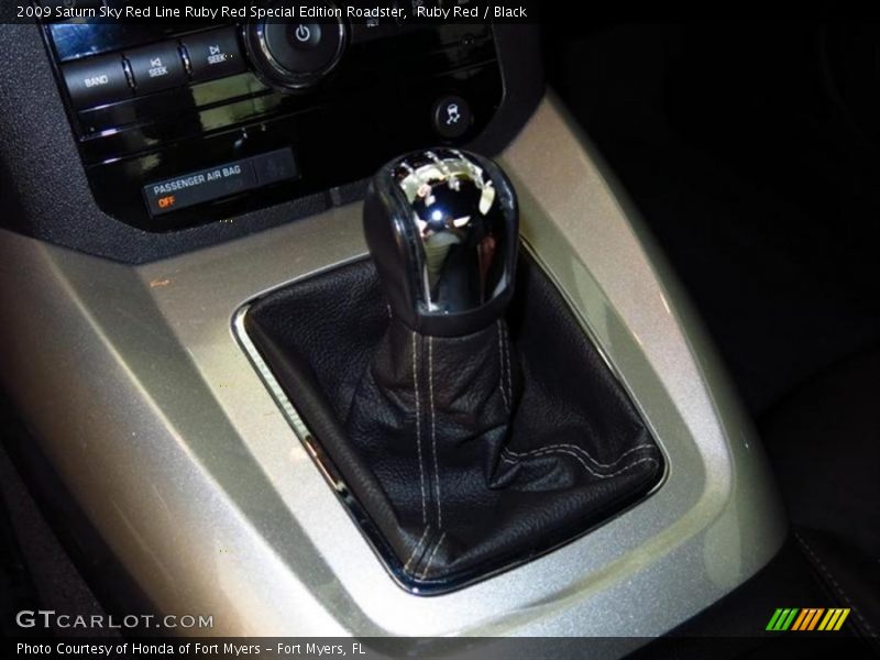 Ruby Red / Black 2009 Saturn Sky Red Line Ruby Red Special Edition Roadster