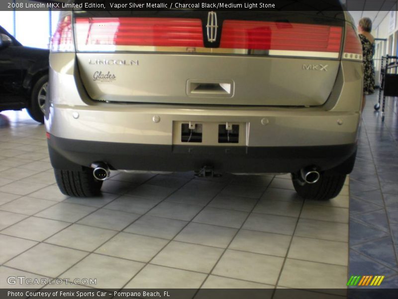 Vapor Silver Metallic / Charcoal Black/Medium Light Stone 2008 Lincoln MKX Limited Edition