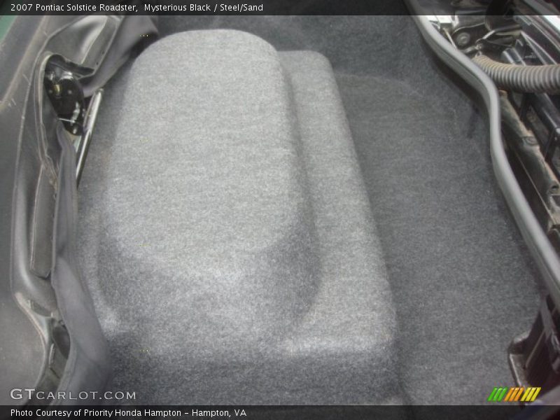 Mysterious Black / Steel/Sand 2007 Pontiac Solstice Roadster