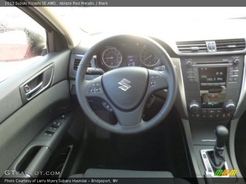 Ablaze Red Metallic / Black 2013 Suzuki Kizashi SE AWD