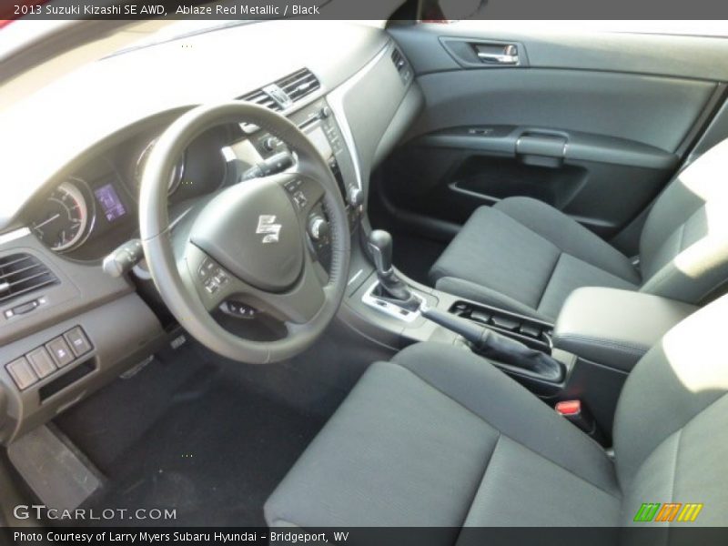 Ablaze Red Metallic / Black 2013 Suzuki Kizashi SE AWD