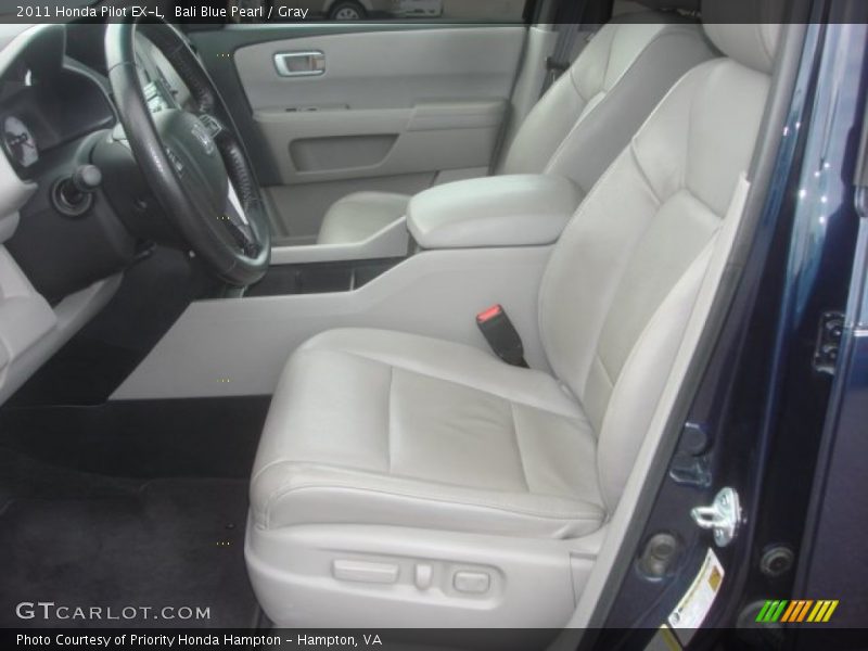 Bali Blue Pearl / Gray 2011 Honda Pilot EX-L