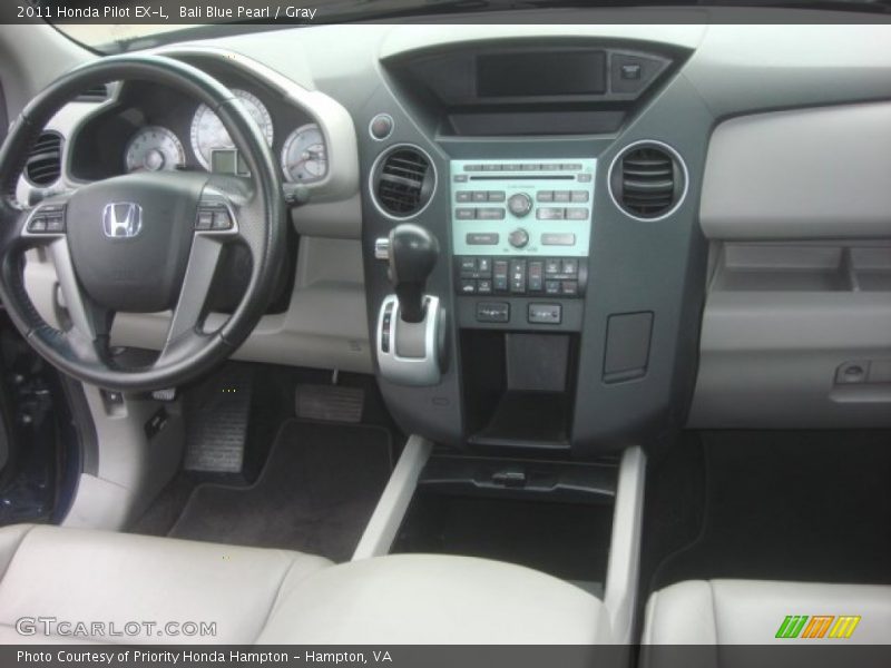 Bali Blue Pearl / Gray 2011 Honda Pilot EX-L