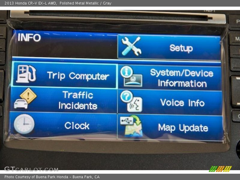 Polished Metal Metallic / Gray 2013 Honda CR-V EX-L AWD