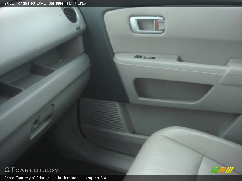 Bali Blue Pearl / Gray 2011 Honda Pilot EX-L