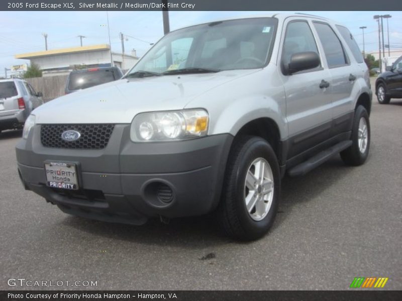 Silver Metallic / Medium/Dark Flint Grey 2005 Ford Escape XLS