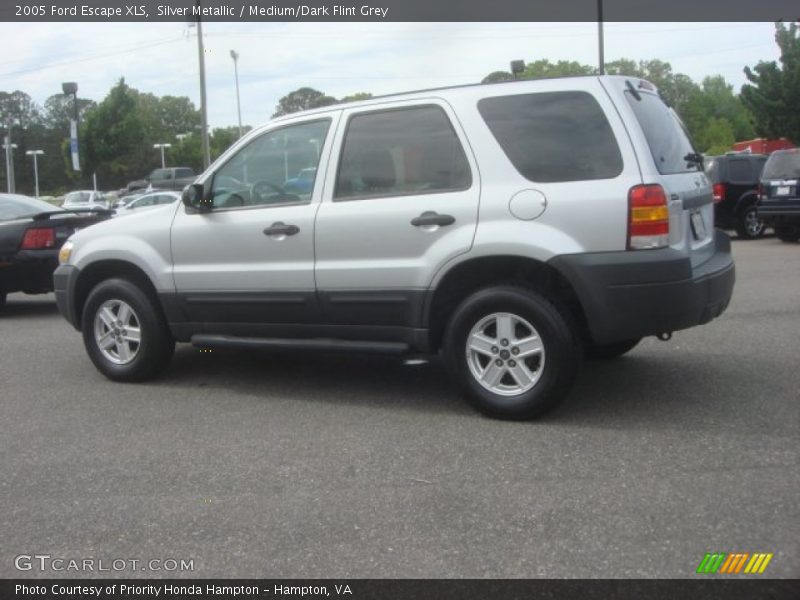 Silver Metallic / Medium/Dark Flint Grey 2005 Ford Escape XLS