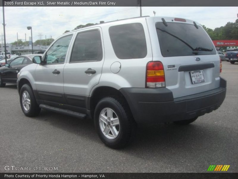 Silver Metallic / Medium/Dark Flint Grey 2005 Ford Escape XLS