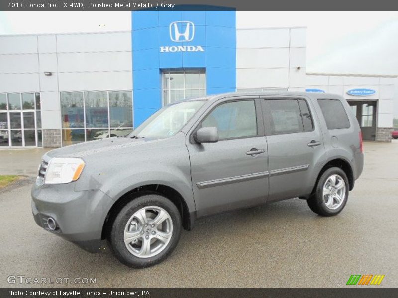 Polished Metal Metallic / Gray 2013 Honda Pilot EX 4WD