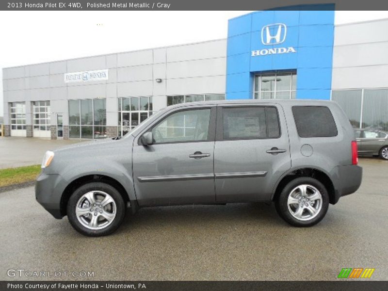 Polished Metal Metallic / Gray 2013 Honda Pilot EX 4WD