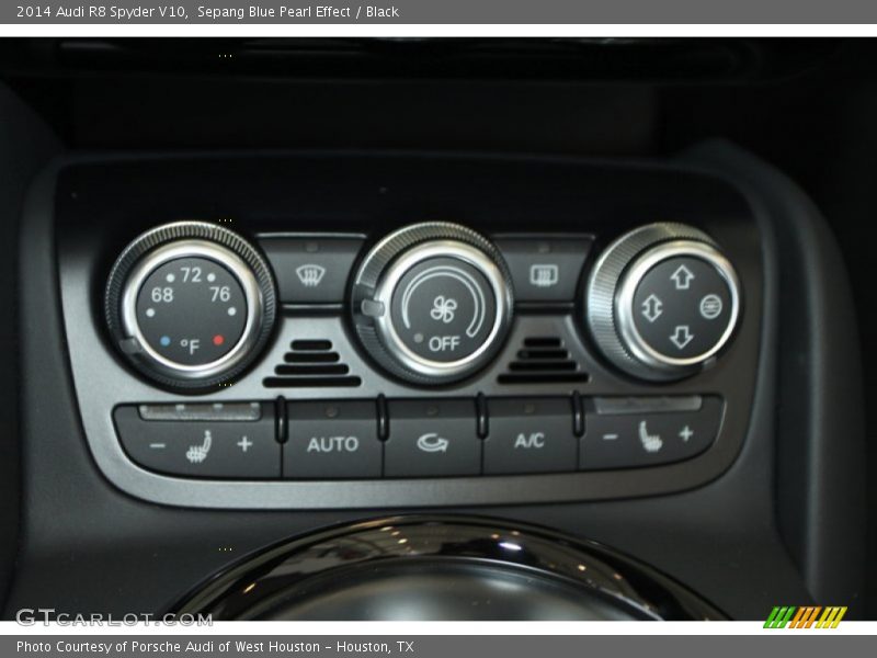 Controls of 2014 R8 Spyder V10