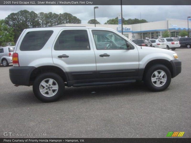 Silver Metallic / Medium/Dark Flint Grey 2005 Ford Escape XLS