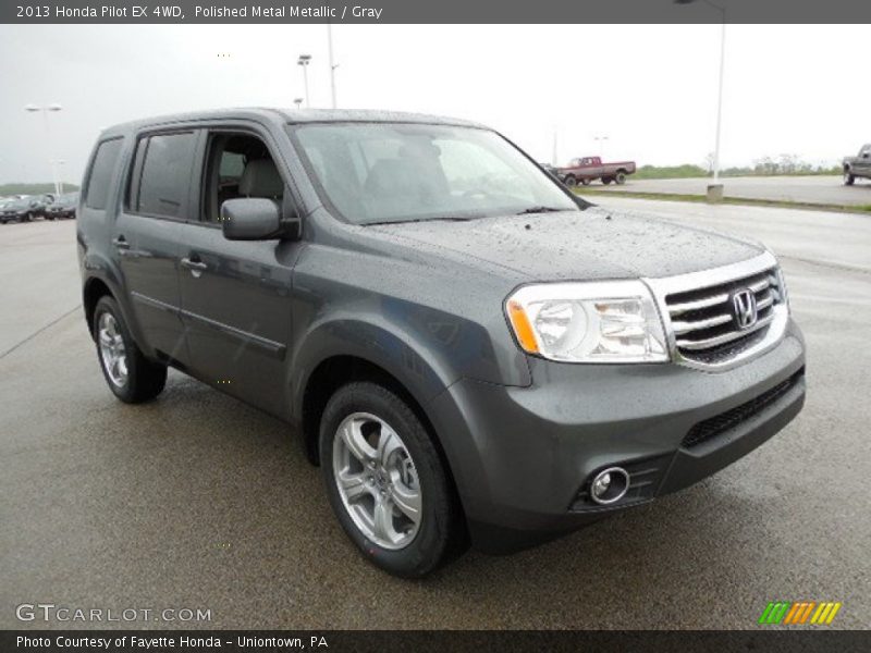 Polished Metal Metallic / Gray 2013 Honda Pilot EX 4WD
