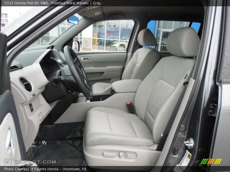 Polished Metal Metallic / Gray 2013 Honda Pilot EX 4WD