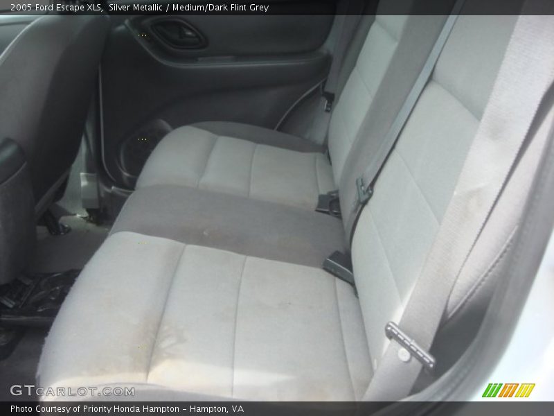 Silver Metallic / Medium/Dark Flint Grey 2005 Ford Escape XLS