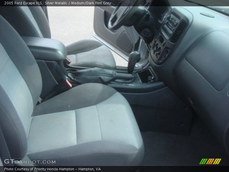 Silver Metallic / Medium/Dark Flint Grey 2005 Ford Escape XLS