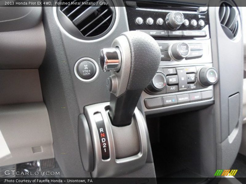 Polished Metal Metallic / Gray 2013 Honda Pilot EX 4WD