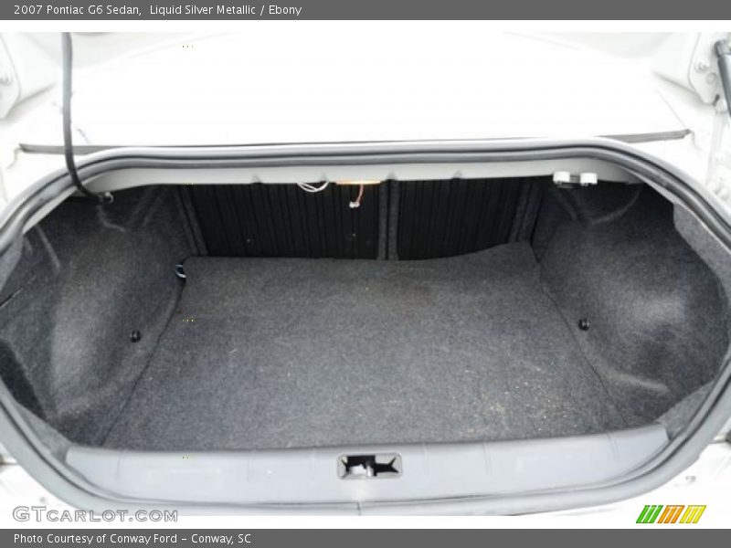 Liquid Silver Metallic / Ebony 2007 Pontiac G6 Sedan