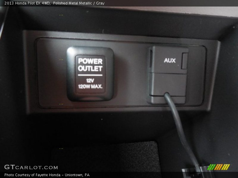 Polished Metal Metallic / Gray 2013 Honda Pilot EX 4WD