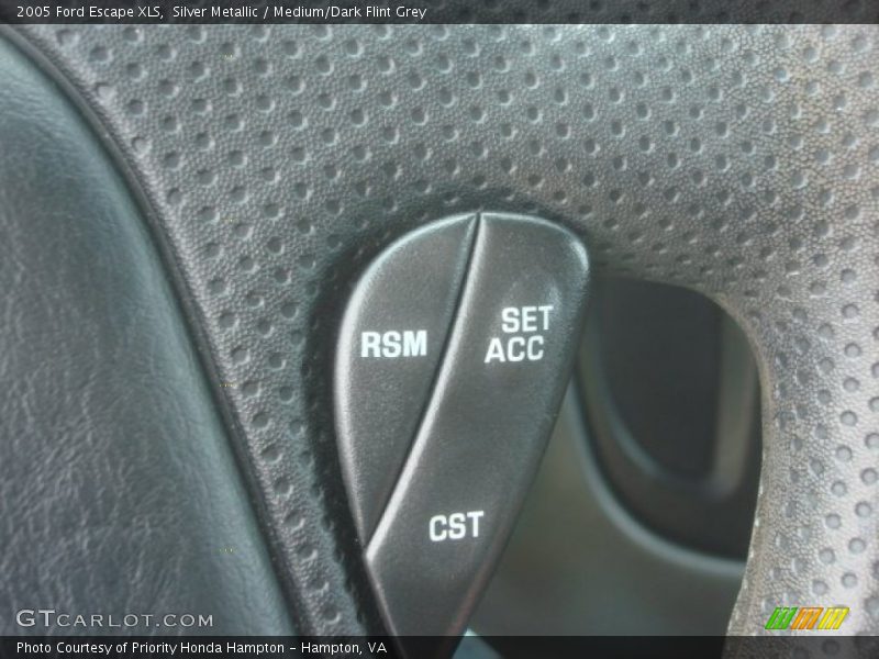Silver Metallic / Medium/Dark Flint Grey 2005 Ford Escape XLS