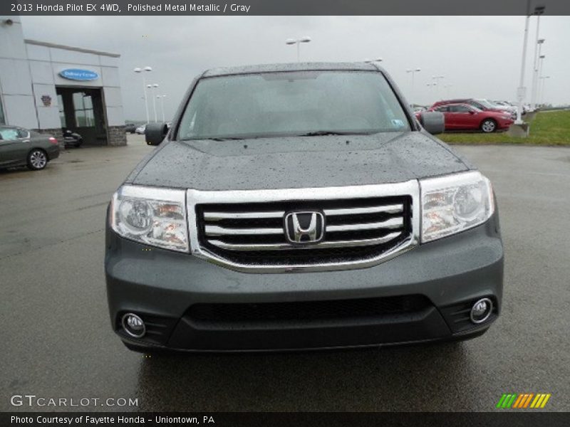 Polished Metal Metallic / Gray 2013 Honda Pilot EX 4WD