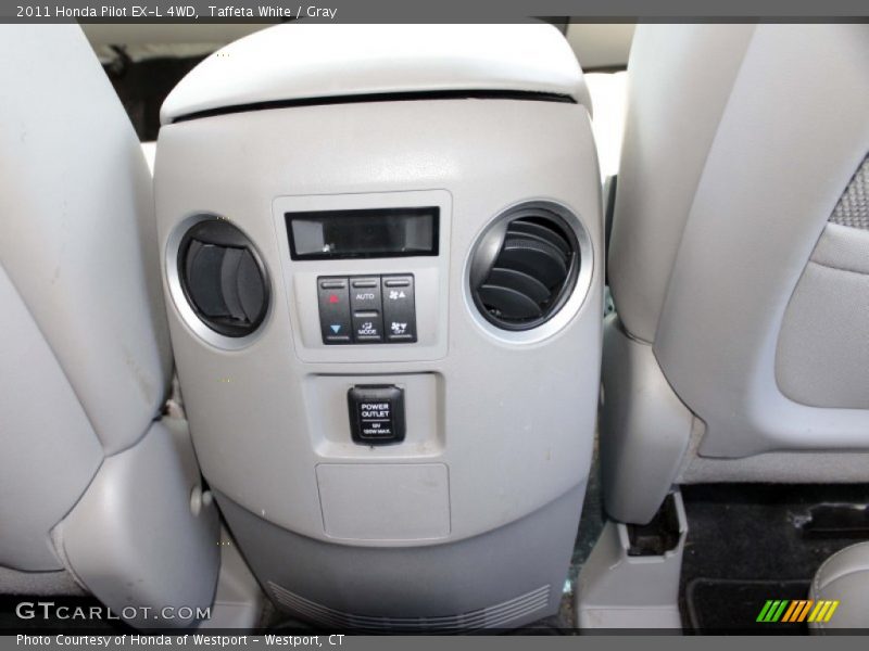 Taffeta White / Gray 2011 Honda Pilot EX-L 4WD