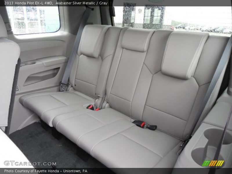 Rear Seat of 2013 Pilot EX-L 4WD